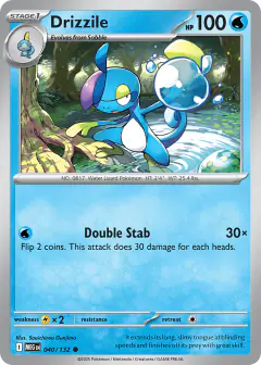 Drizzile Common card from Mega Evolution Base
