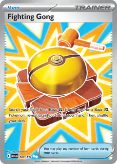 Fighting Gong Ultra Rare card from Mega Evolution Base