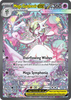 Mega Gardevoir ex Special Illustration Rare card from Mega Evolution Base