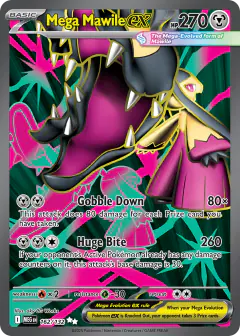 Mega Mawile ex Ultra Rare card from Mega Evolution Base