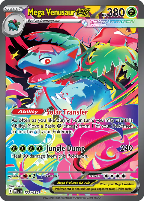 Mega Venusaur ex Special Illustration Rare