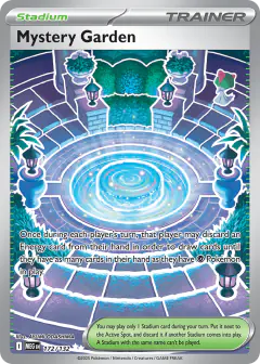 Mystery Garden Ultra Rare card from Mega Evolution Base