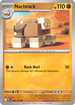 Naclstack Common card from Mega Evolution Base