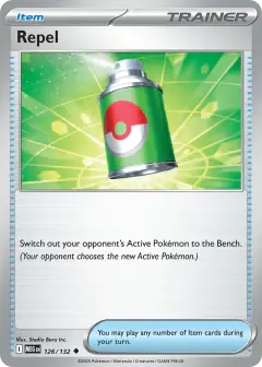 Repel Uncommon card from Mega Evolution Base