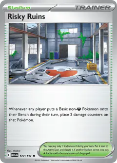 Risky Ruins Uncommon card from Mega Evolution Base