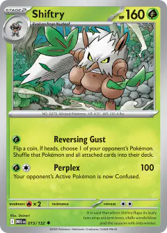 Shiftry Uncommon card from Mega Evolution Base