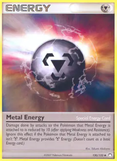 Metal Energy Uncommon card from Mysterious Treasures