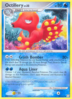 Octillery Uncommon card from Mysterious Treasures