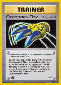 Counterattack Claws Uncommon card from Neo Destiny