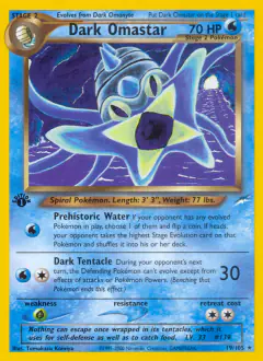 Dark Omastar Rare card from Neo Destiny