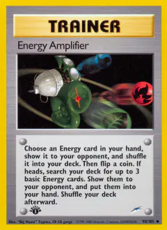 Energy Amplifier Uncommon card from Neo Destiny
