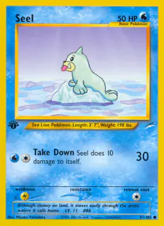 Seel Common card from Neo Destiny