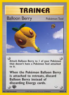Balloon Berry Uncommon card from Neo Revelation
