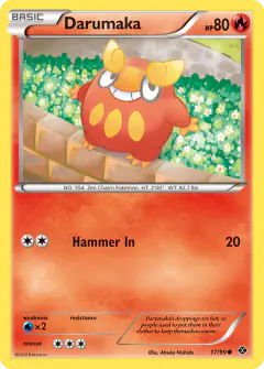 Darumaka Common card from Next Destinies