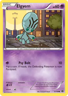 Elgyem Common card from Next Destinies