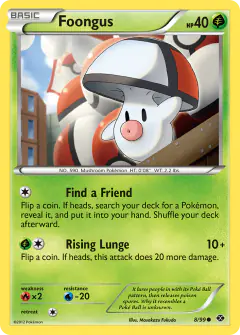 Foongus Common card from Next Destinies