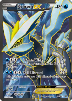 Kyurem-EX Rare Ultra card from Next Destinies