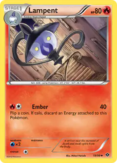 Lampent Uncommon card from Next Destinies