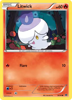 Litwick Common card from Next Destinies