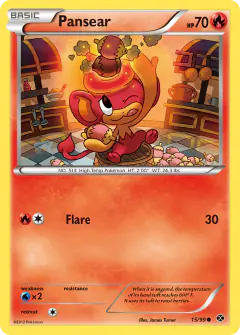 Pansear Common card from Next Destinies