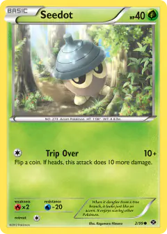 Seedot Common card from Next Destinies