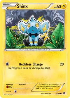 Shinx Common card from Next Destinies