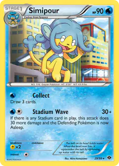 Simipour Rare card from Next Destinies