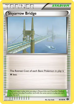 Skyarrow Bridge Uncommon card from Next Destinies