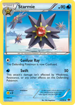 Starmie Uncommon card from Next Destinies