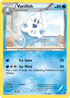 Vanillish Uncommon card from Next Destinies