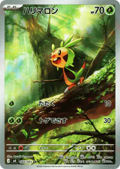 Chespin Art Rare (AR) card from Ninja Spinner
