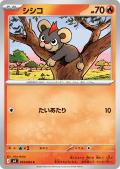 Litleo Common card from Ninja Spinner