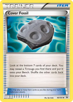 Cover Fossil Uncommon card from Noble Victories