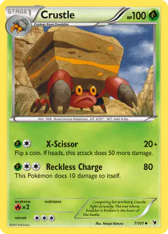 Crustle Uncommon card from Noble Victories