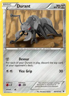 Durant Uncommon card from Noble Victories
