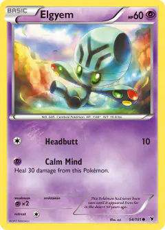 Elgyem Common card from Noble Victories