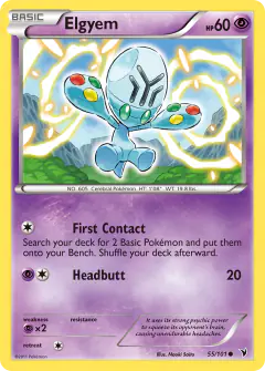 Elgyem Common card from Noble Victories