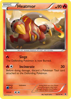 Heatmor Uncommon card from Noble Victories