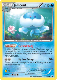 Jellicent Rare card from Noble Victories