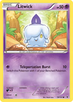 Litwick Common card from Noble Victories