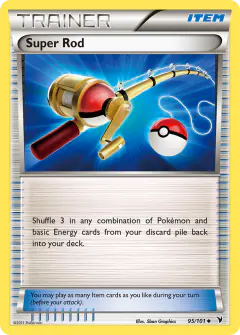 Super Rod Uncommon card from Noble Victories