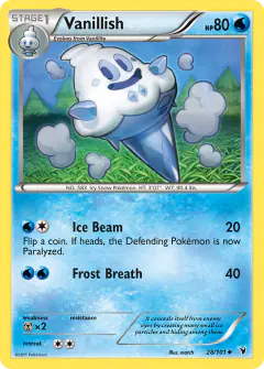 Vanillish Uncommon card from Noble Victories