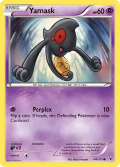 Yamask Common card from Noble Victories