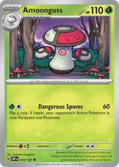Amoonguss Uncommon card from Obsidian Flames
