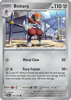 Bisharp Common card from Obsidian Flames