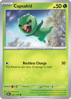 Capsakid Common card from Obsidian Flames