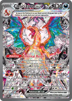 Charizard ex Special Illustration Rare card from Obsidian Flames