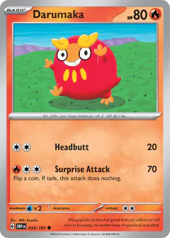 Darumaka Common card from Obsidian Flames