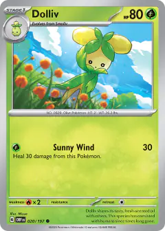 Dolliv Common card from Obsidian Flames