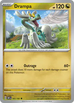 Drampa Uncommon card from Obsidian Flames